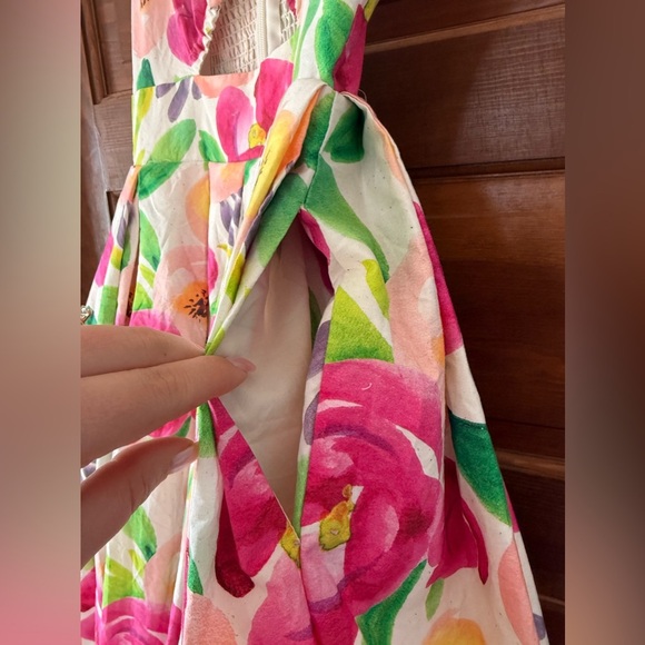 Hutch by Anthropologie Sleeveless V-Neck Cutout Midi Dress - Picture 8 of 13